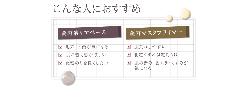 Boricaの化粧下地はこんな人におすすめ
