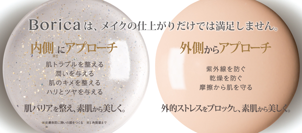 内側と外側からアプローチ