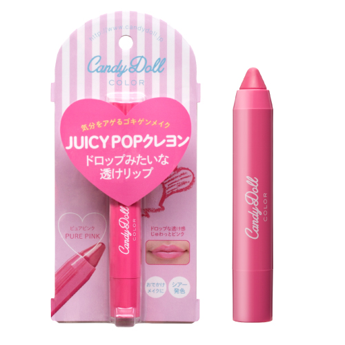ドロップクレヨンリップ＜ピュアピンク＞