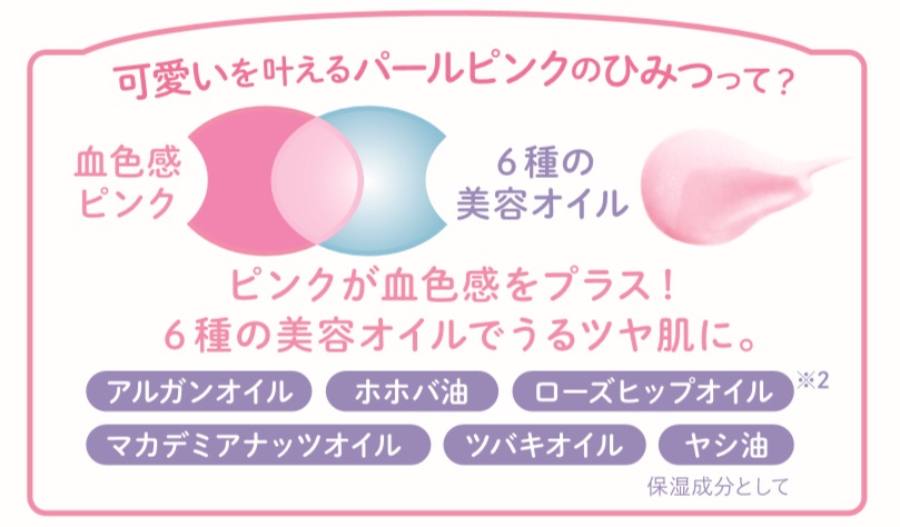 パールピンクのひみつ