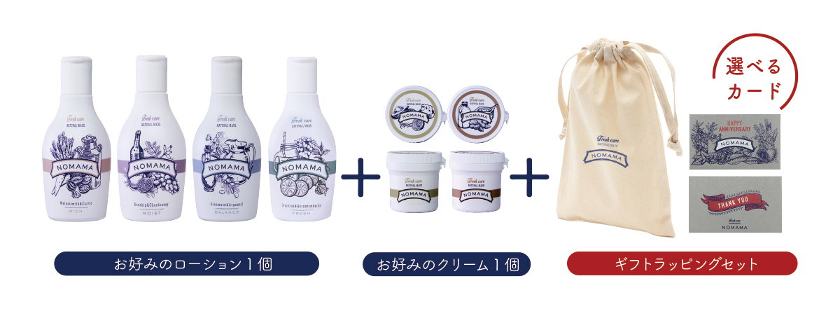 NOMAMA ギフトセット セット内容